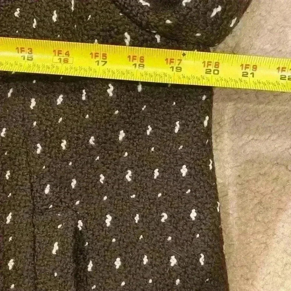 NWOT Harve Benard Brown/ White specs size 16 with cropped sleeves - Picture 5 of 8